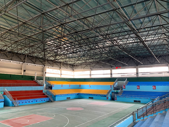 高平富川体育馆网架